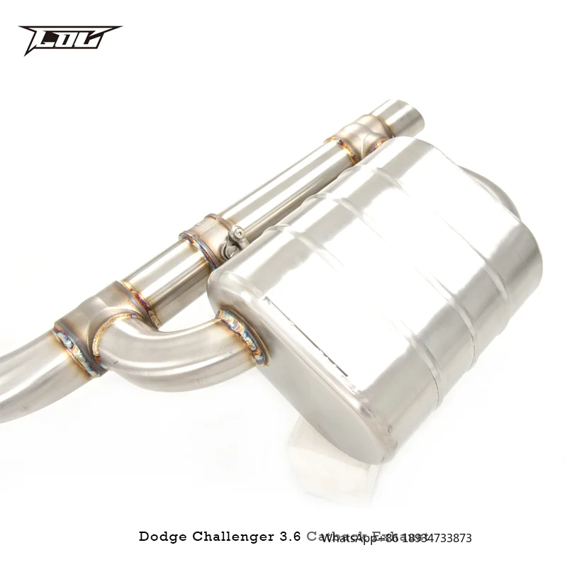 Выхлоп Boska Catback для Dodge Challenger 3.6L 2015-2022 управление выпускным клапаном выхлопная
