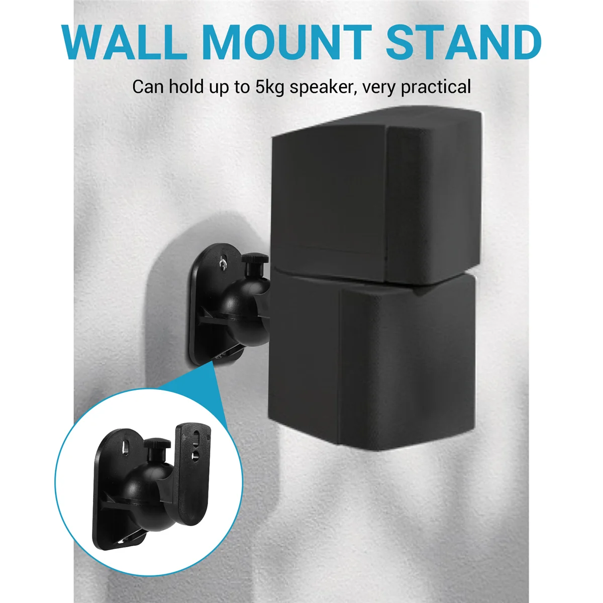 Универсальный настенный кронштейн для динамика 4 шт. зажим потолочной подставки