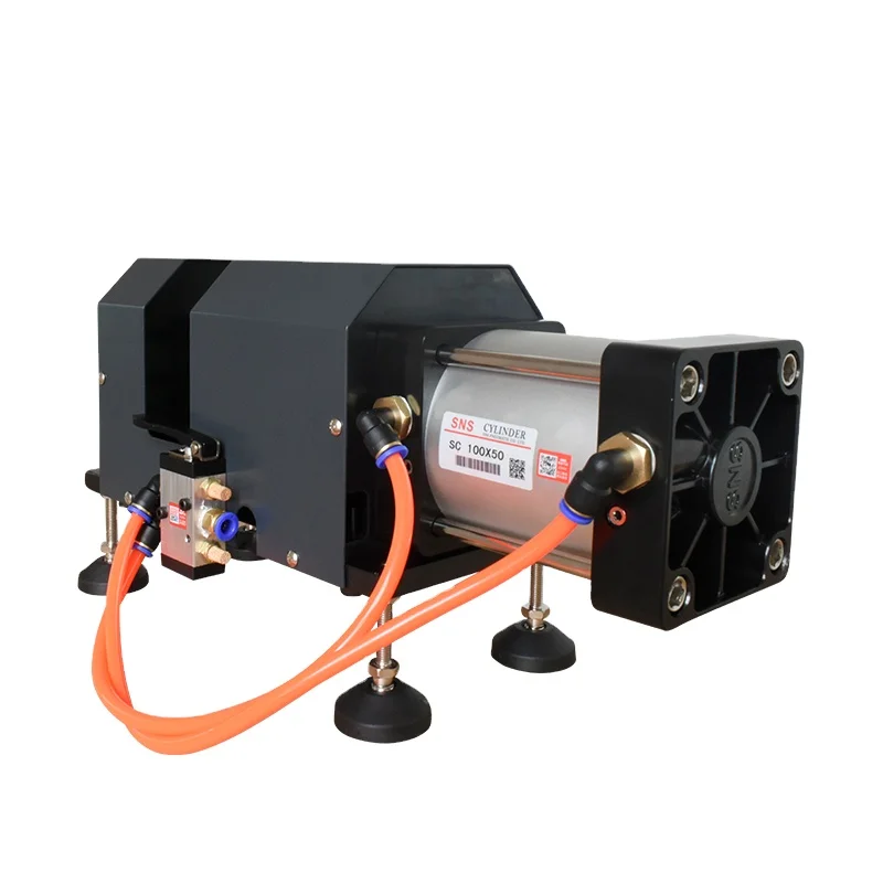 

Pure pneumatic thread cutting machine with SKD11 material blade