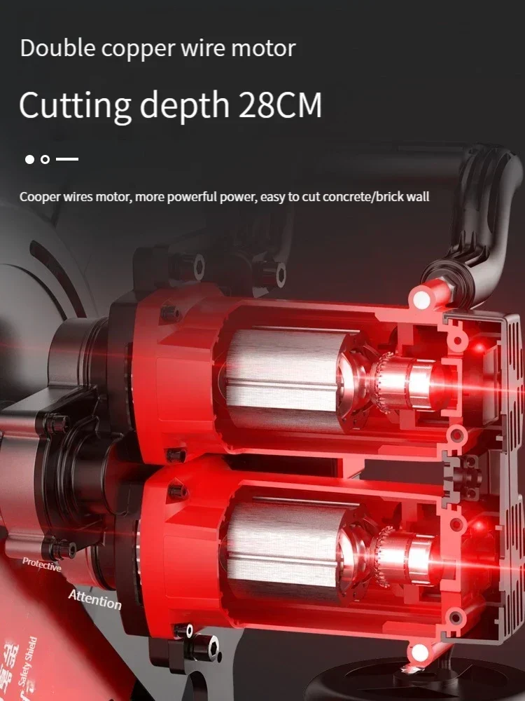 Многофункциональный станок для резки стен долбежный бетона измельчитель резак
