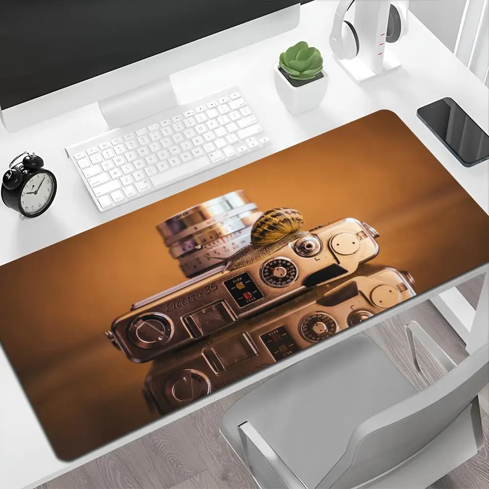 Коврик для мыши с изображением старой камеры нескользящие накладки компьютерных