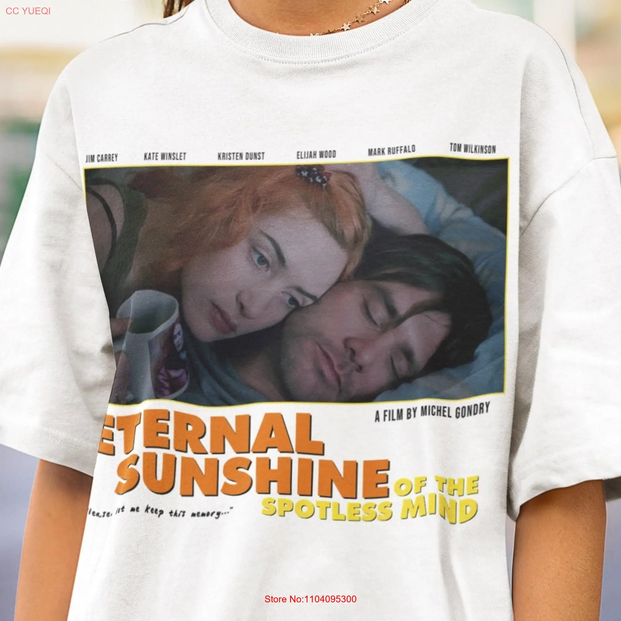 Футболка с длинным или коротким рукавом для влюбленных принтом фильма Вечный