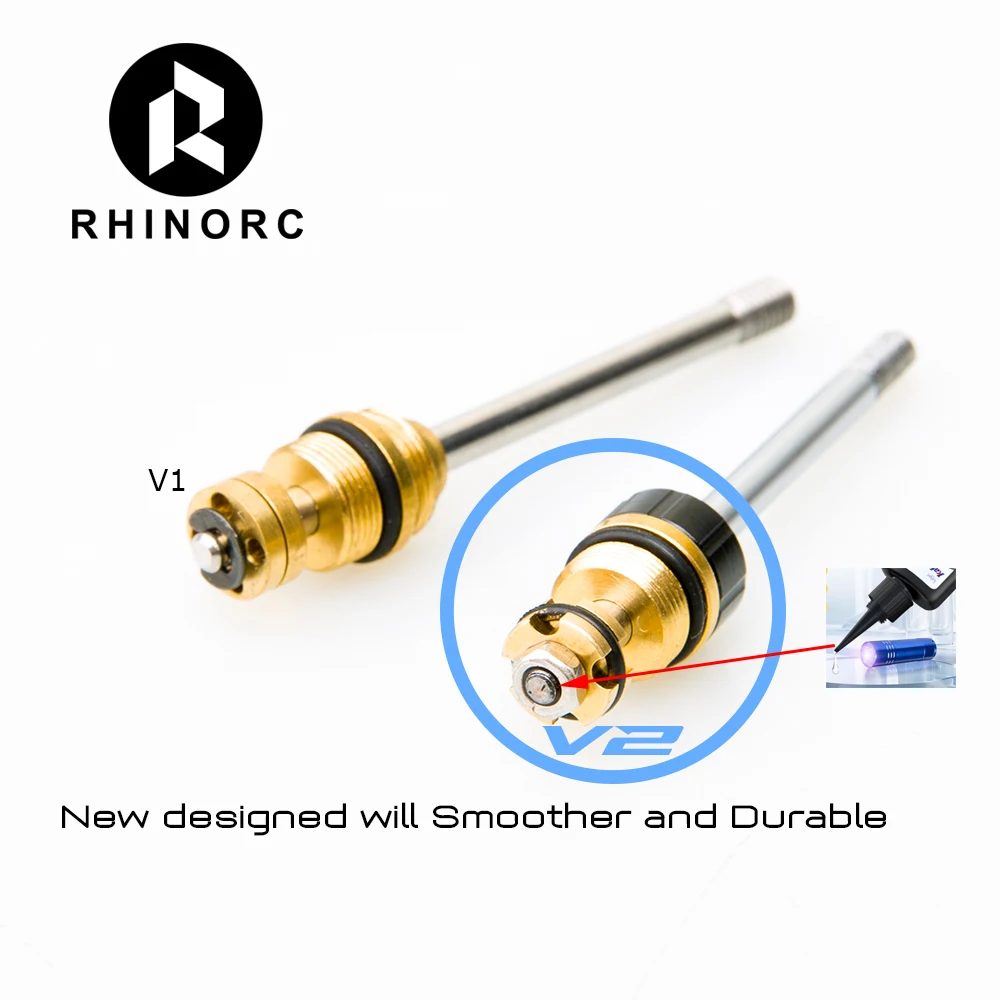 4 шт. регулируемый полный металлический амортизатор для 2-4 кг 1/10 RC MOA Shafty Crawler Car Rig