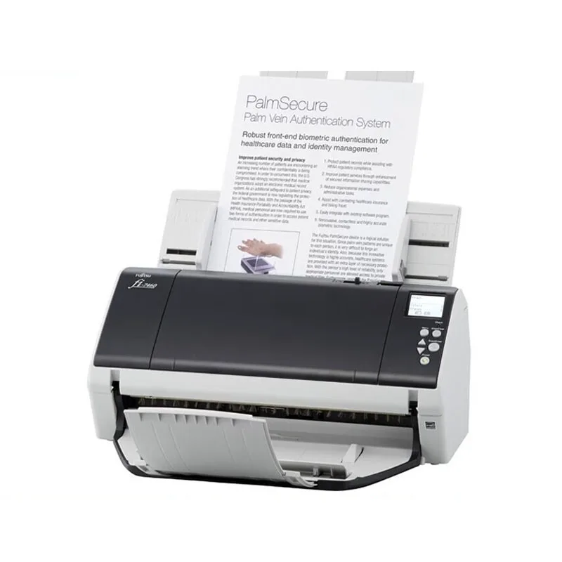 Фото Высокоскоростной автоматический двусторонний цветной сканер Fujitsu Fi-7460 формата A4, скорость сканирования 60 стр/мин, интерфейс USB, технология CCD, разрешение 600x1200 dpi №4