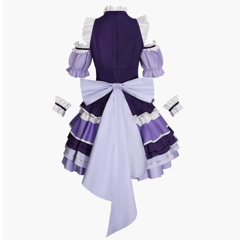 Фото ANIMECC Kanamee Madoka/Akemi Homura Косплей Костюм Парик Аниме Косплей Платье Лолиты Хэллоуин Вечерние Наряды для Женщин Плюс Размер №5