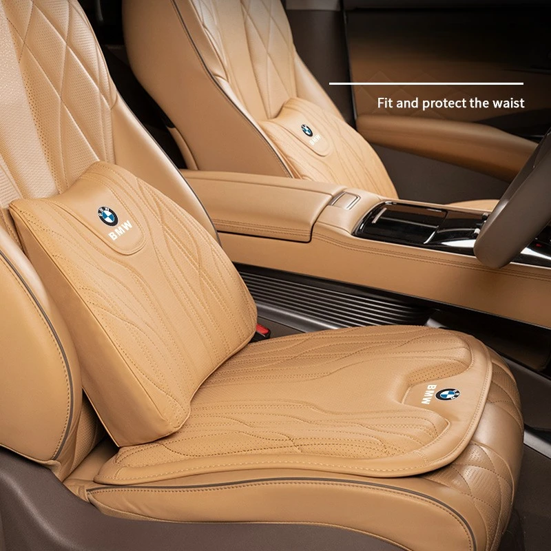 Дышащая подушка для автомобильного сиденья роскошный кожаный чехол BMW 1 3 5 7 серии