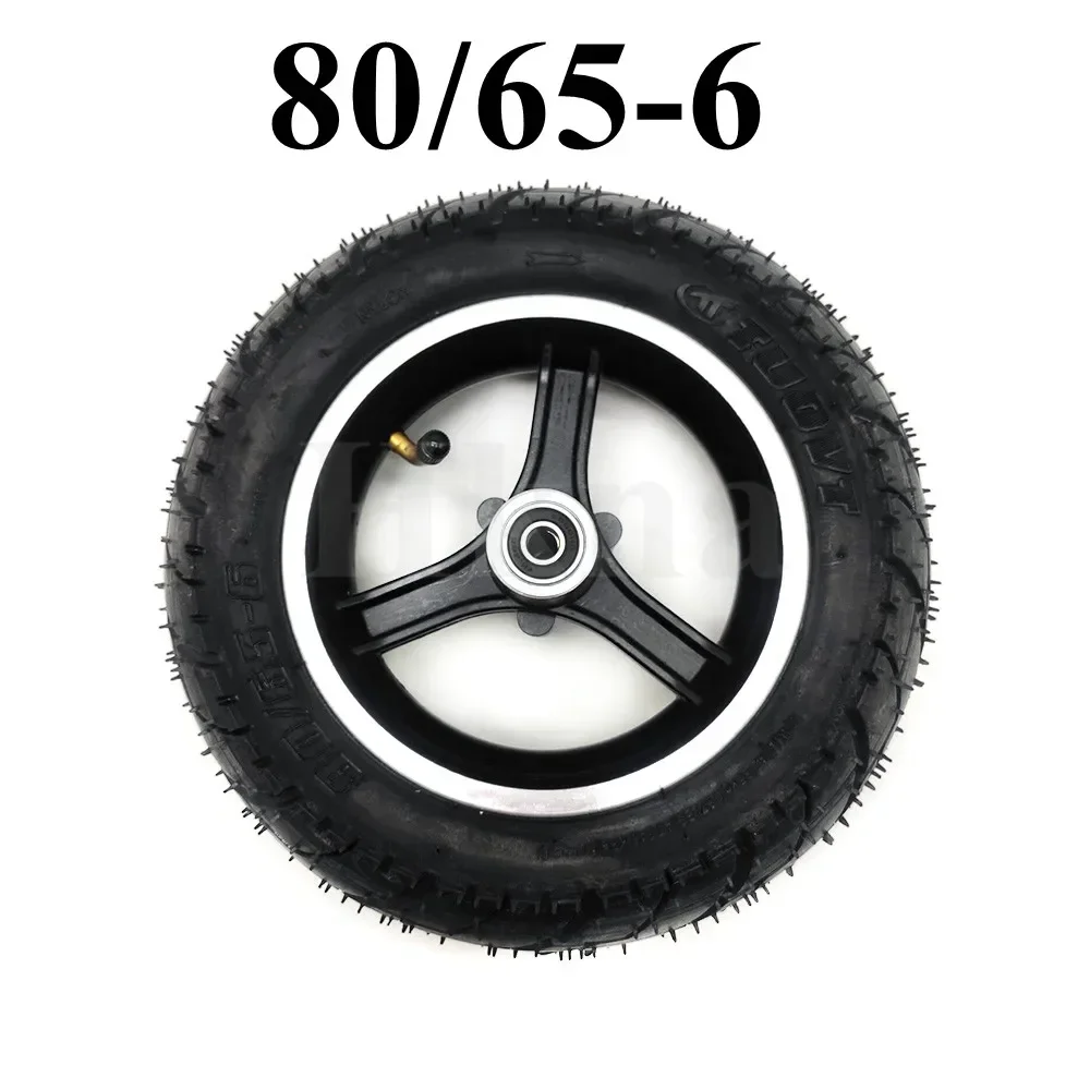 Колесо 80/65-6 TUOVT 10-дюймовая шина 10x3 0 с дисковым тормозом из сплава для