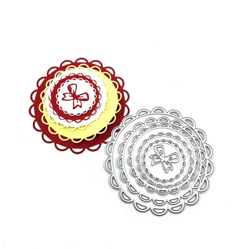 Многослойные Круглые Штампы С Пентаграммой И Геометрическим Узором Лента Bannet