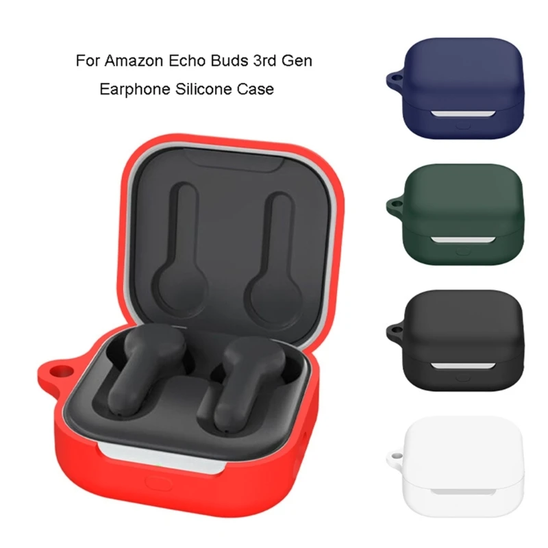

Headphone Case Compatible for AmazonEcho Buds 3rd Gen Cover Shockproof Washable Housing Anti Dust Silicone Drop Shipping