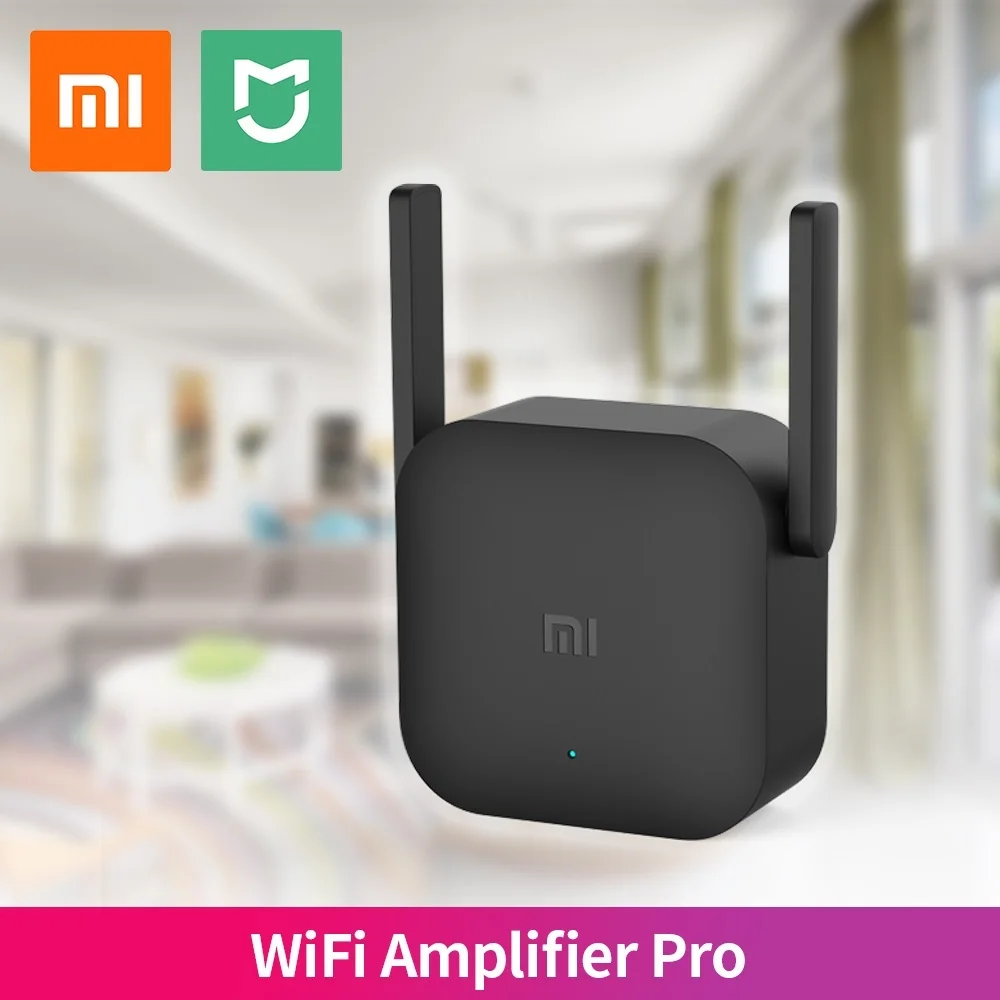 

Xiaomi Mijia Wi-Fi ретранслятор Pro 300M Mi усилитель сетевой расширитель маршрутизатор усилитель мощности роутер 2 антенны для маршрутизатора Wi-Fi