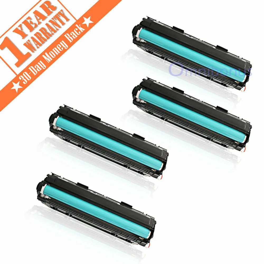 

4PK Black Toner Cartridge For Canon 128 ImageClass D530 D550 MF4770n MF4880dw