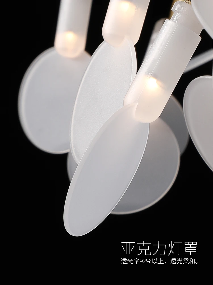 Люстра Светлячок Nordic Luxury гостиная лампы для столовой домашнее освещение Dendritic