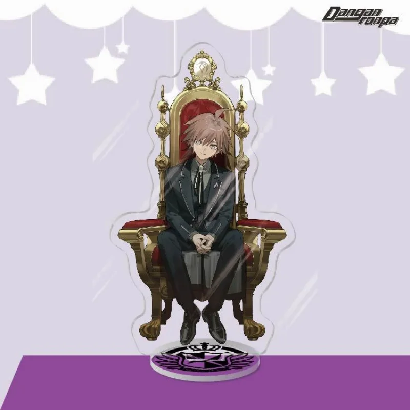 Фото Акриловая фигурка-стенд 15 см по аниме Danganronpa V3: Сайхара Шуичи, Кирогири Кёко. Настольный декор, коллекционный брелок, подарок. №2