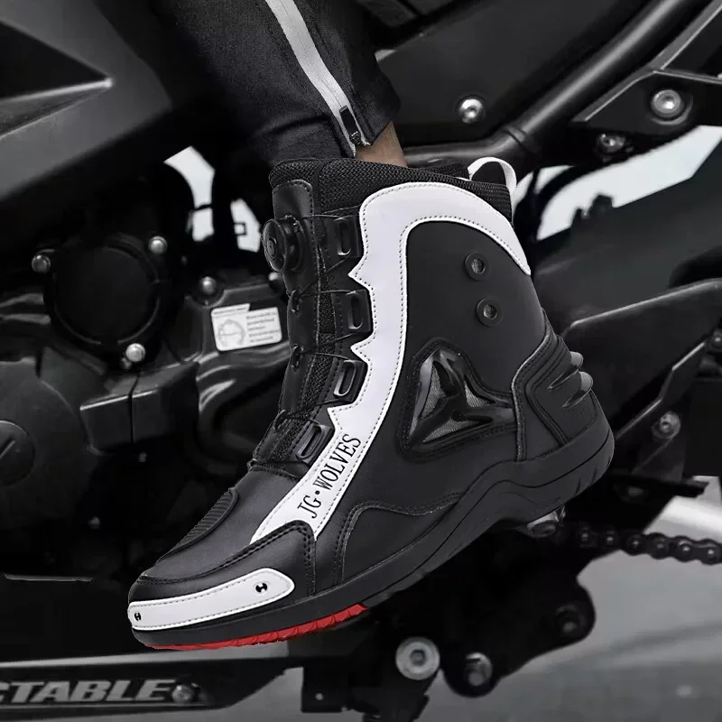 YUYIN мотоциклетные ботинки защитное снаряжение для мужчин и женщин