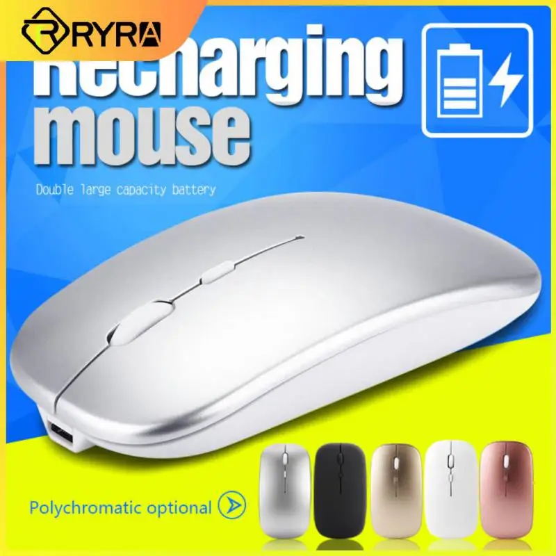

2.4G Classic Wireless Mouse 1600Dpi Rechargeable Mice Ultra-Thin Silent Mouse Mute For Laptop PC Office Notebook Accessories