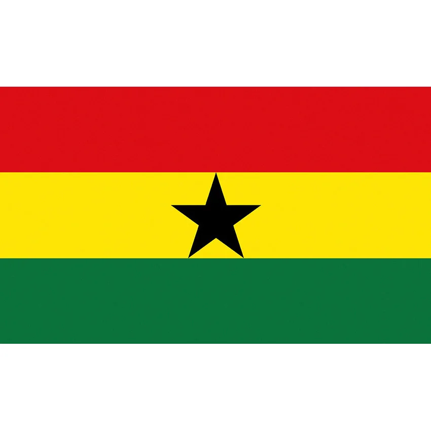 

FLAGCORE Flag of The Republic of Ghana 90x150cm 3x5ft Outdoor Decor Banners