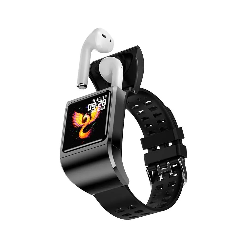 

2-in-1Smart Watch G36 Sport Bluetooth-compatible TWS Earphone Heart Rate Monitor Headset Wireless Earbud Wristband wholesale