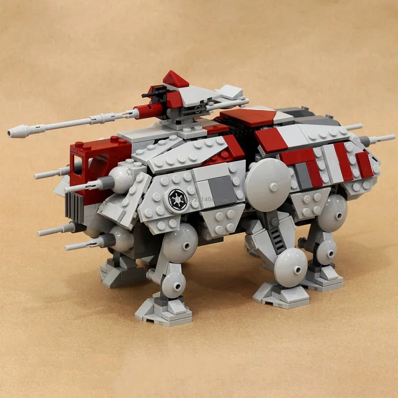 556 шт. популярные игрушки звезда вездеход тактический привод At-te Moc 75337 модель