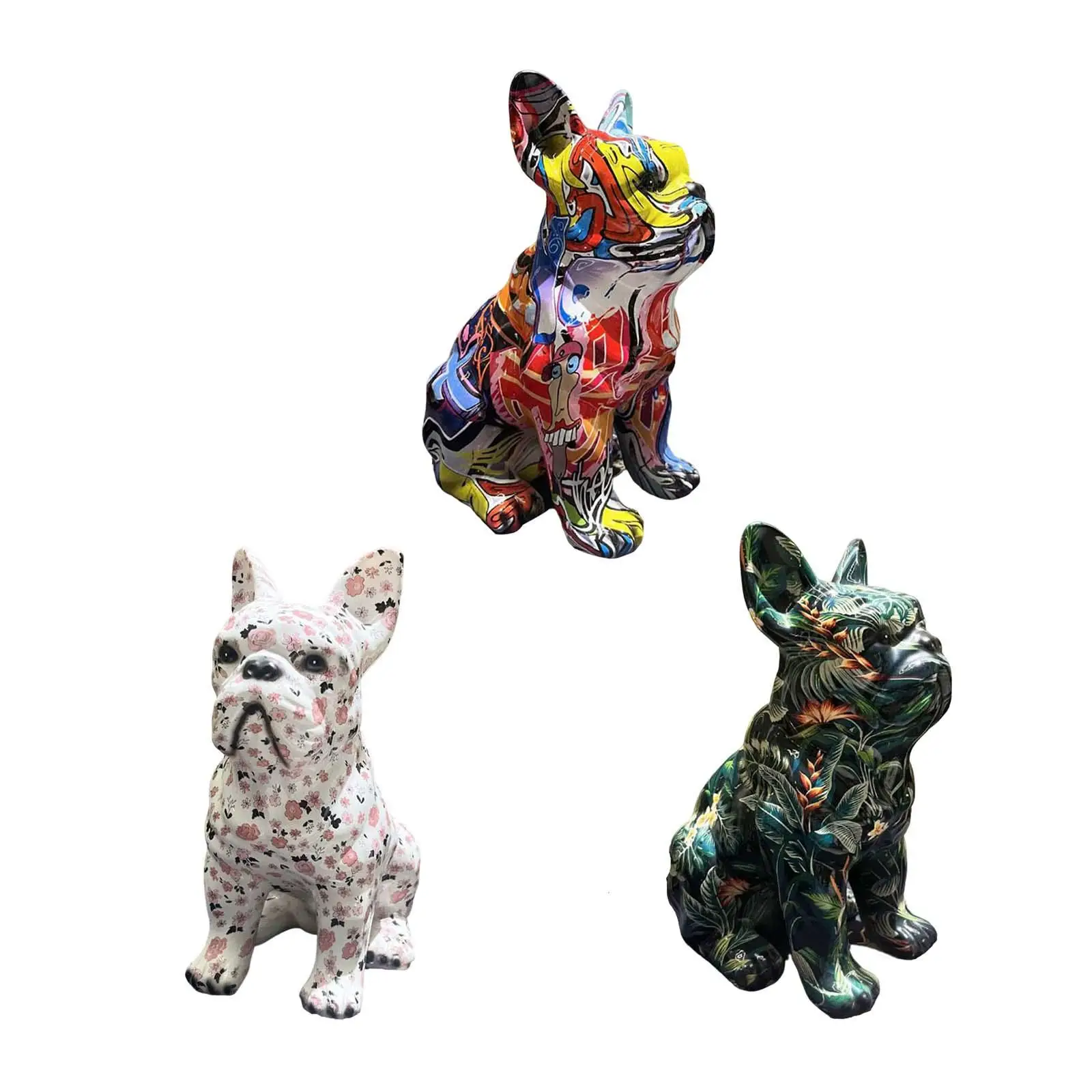 

Статуэтка собаки щенка фигурки животных скульптура фигурки для рабочего стола гостиной