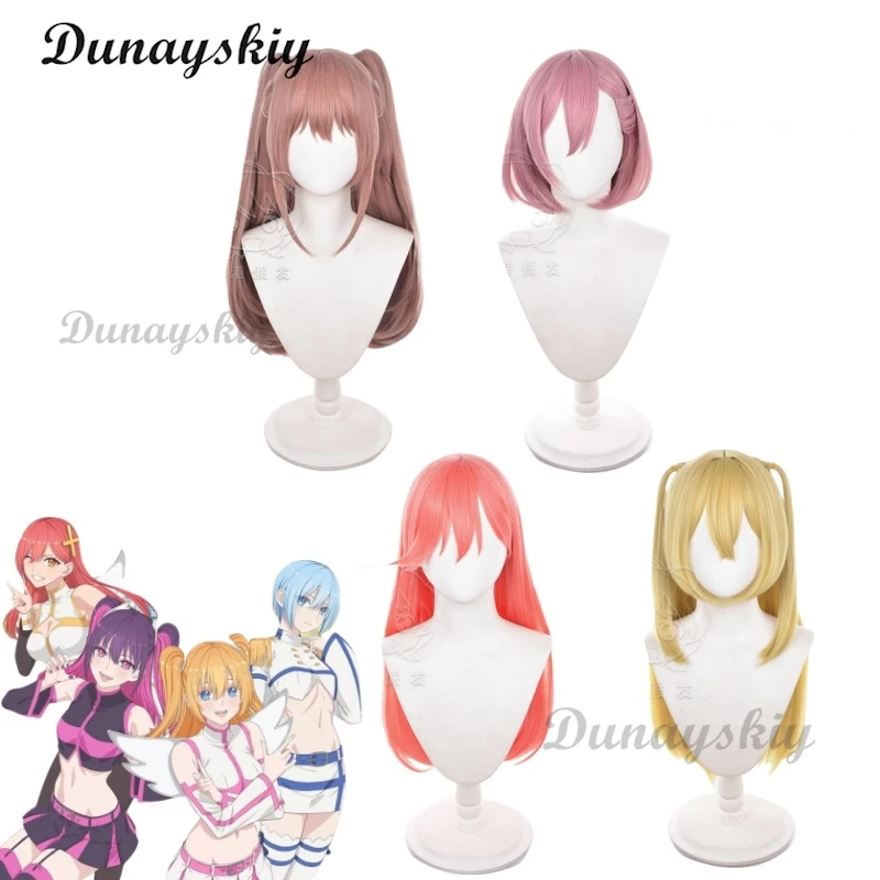 Mikari Tachibanaa парик 2 5 размеры все соблазнение Niteng0o Jigen no Ririsaa фиолетовый для косплея