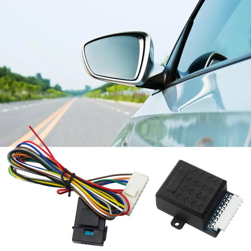 

Car Side Mirrors Folding Module Auto Durable Rearview Mirror Folding System Automobile Automatic Side Mirrors Module Accessory