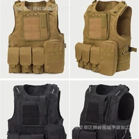 amphibious tactical vest python pattern camouflage molle system cycling sports outdoor tactical vest real cs