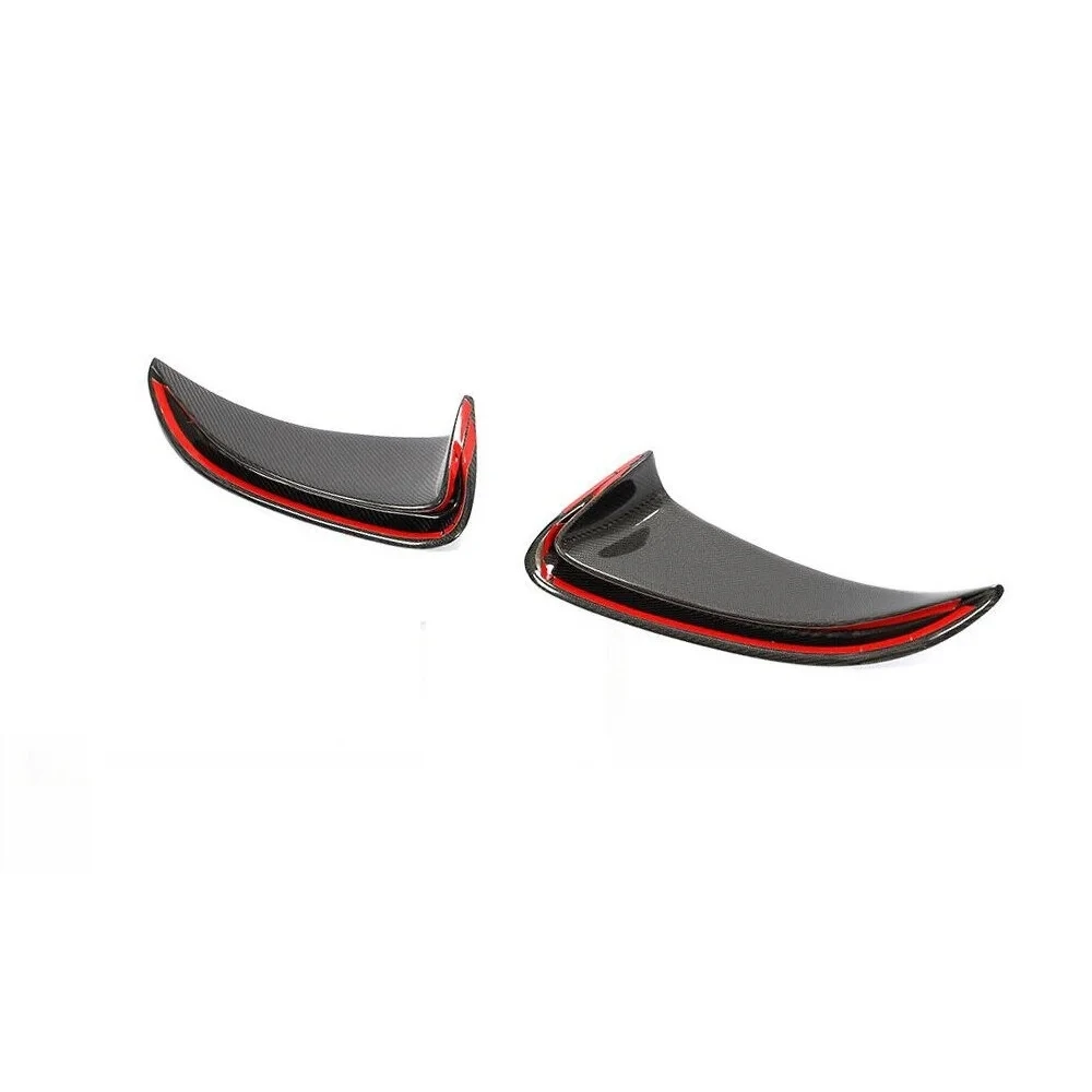 2 шт. Автомобильные Боковые крылья из углеродного волокна для Porsche 718 Boxster Cayman 2016-2018
