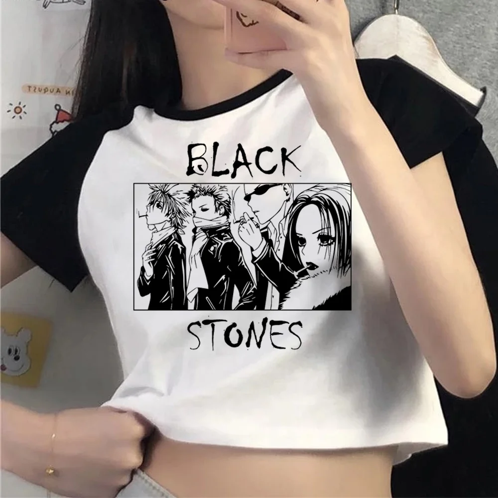 

Укороченный топ для девушек с рисунком из аниме «Nano»