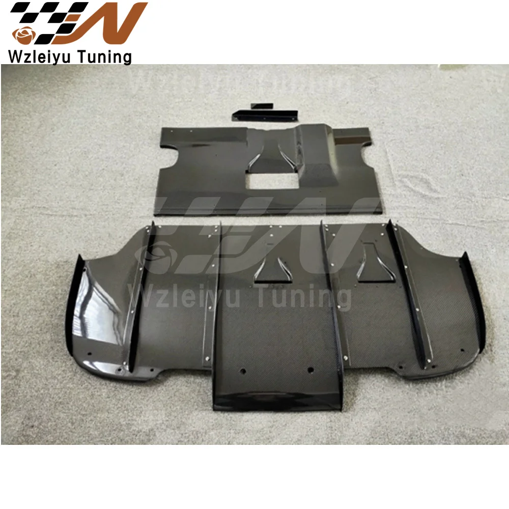 Диффузор заднего бампера из углеродного волокна для BMW E46 M3 99-06 Coupe