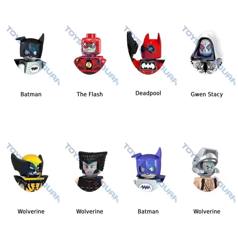 

Росомаха Бриллиантовая женщина Gwen модель строительные блоки кубики MOC набор подарки игрушки для детей