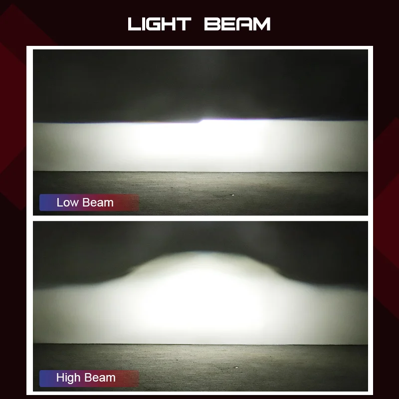 2 5-дюймовые двухсветодиодные линзы для проектора светодиодные фар H7 H4 9005 9006