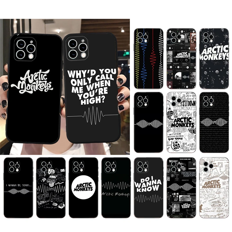 

Arctic Monkeys Phone Case For iphone 15 14 Pro Max 13 12 11 Pro Max 12mini 14 Plus Case Funda