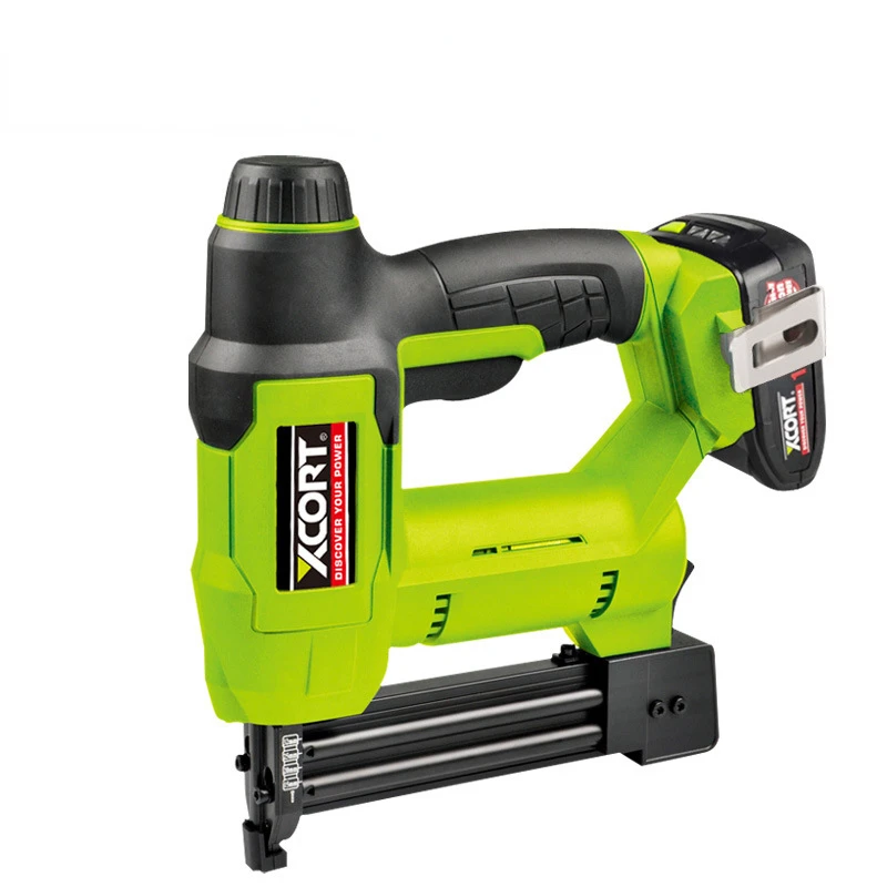 220V 2 in 1 Electric Staple Gun Construction Stapler Nail Tacker for Home Owners Upholstery Renovation Power Tools