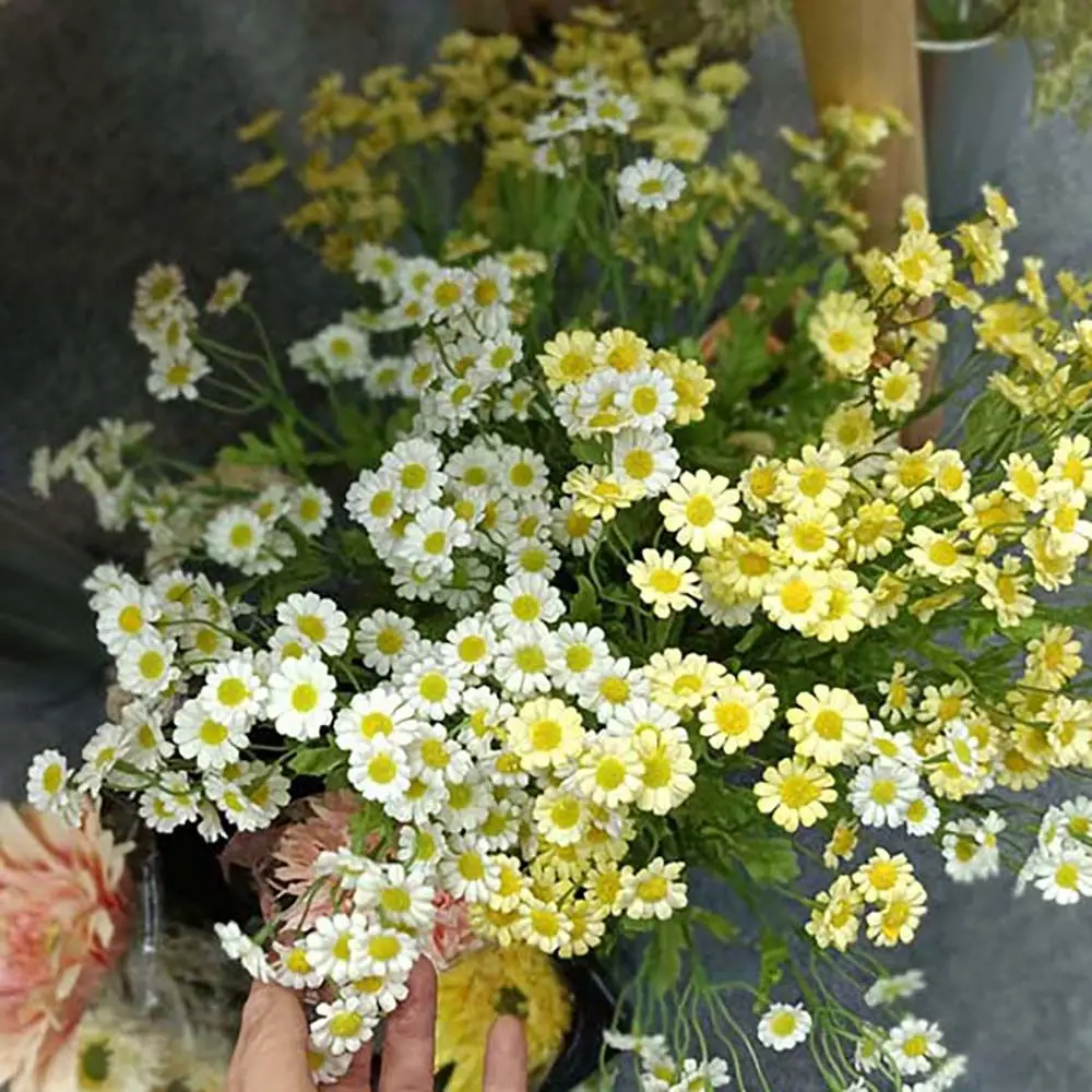 

Искусственный цветок ромашки, 30 цветов