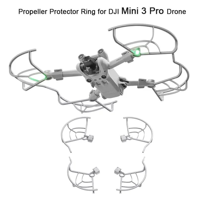 

Propeller Protector Ring for DJI Mini 3 Pro Drone Anti-Collision Guard Blade Props Cover Wing Bumper Protective Cage Accessories