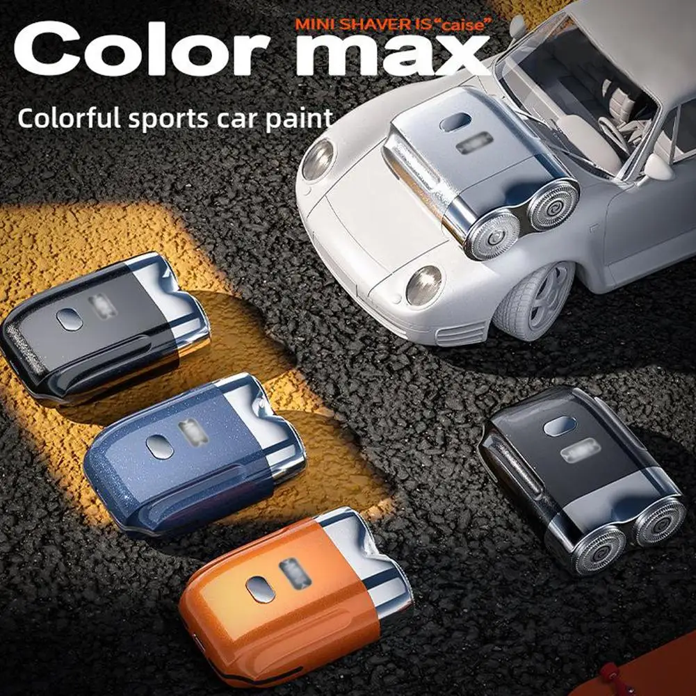 Электробритва Peonly новая модель мини-электробритвы с двумя головками портативная