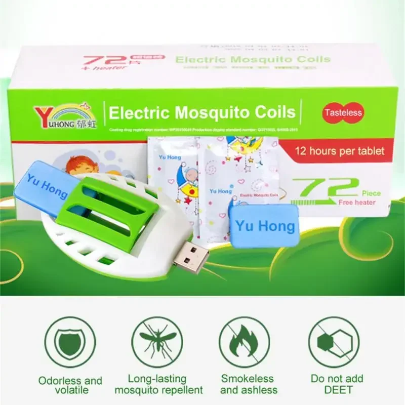 Портативный пластиковый Отпугиватель комаров, с USB | AliExpress