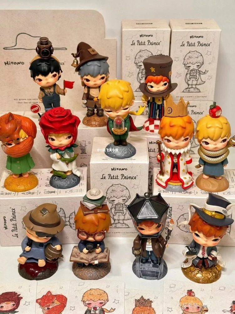 Original Hirono Ono Blind Box X Le Petit Prince Series Mysterious Little Co Branded Decor Figurine Cute Toys
