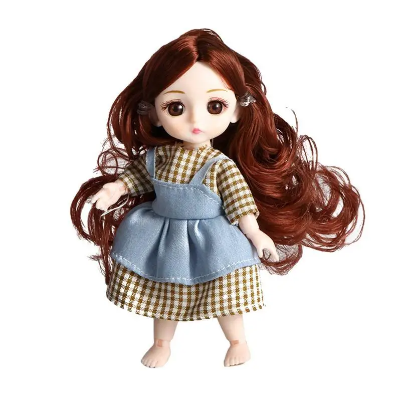 

Маленькая шарнирная кукла, реалистичные шарнирные куклы для детей, принцесса, девочка, кукла, игрушка с модной одеждой и обувью, первая кукла для