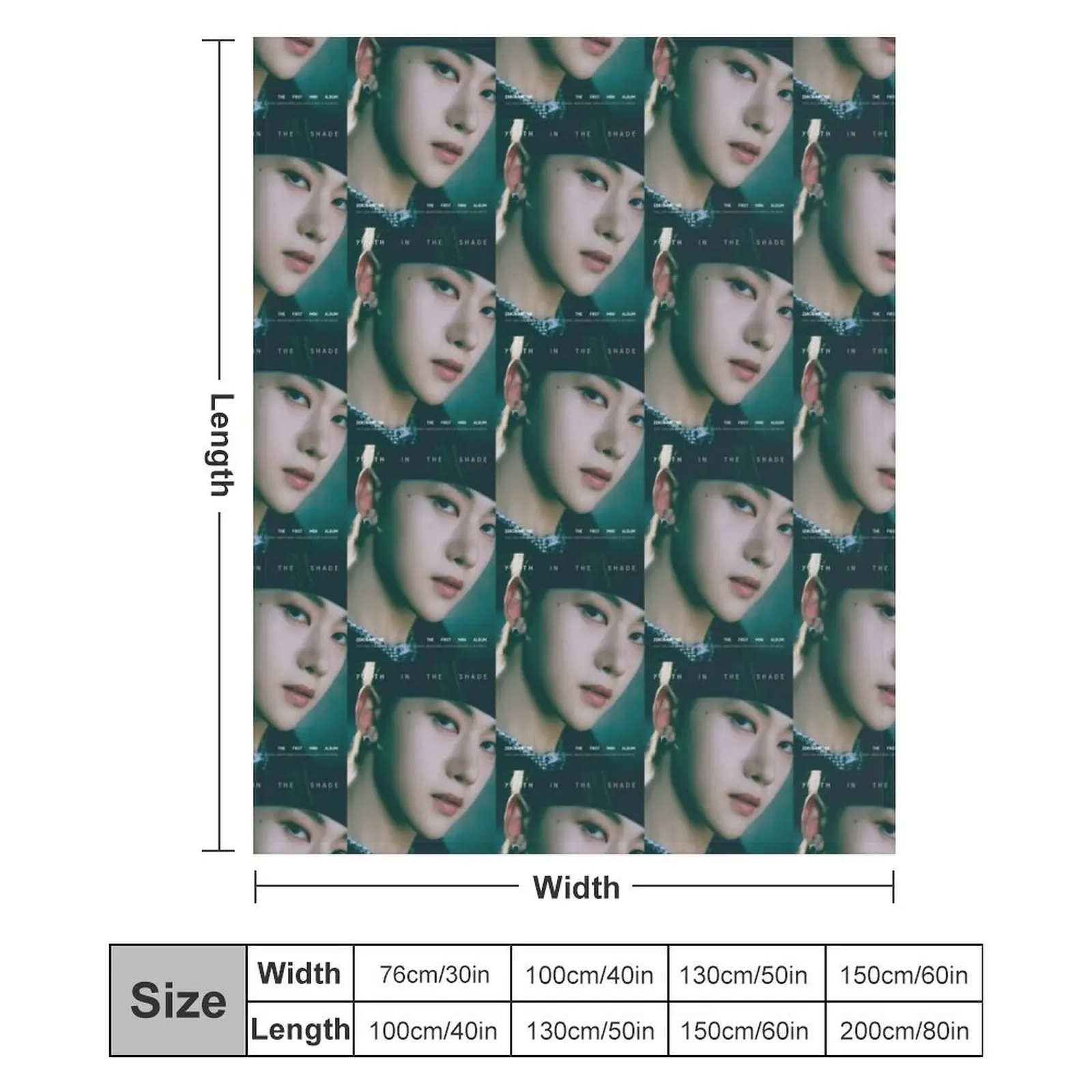 ZEROBASEONE (ZB1) SEOK MATHEW — Плед МОЛУТЬ В ОТДЕЛЕНИЯ