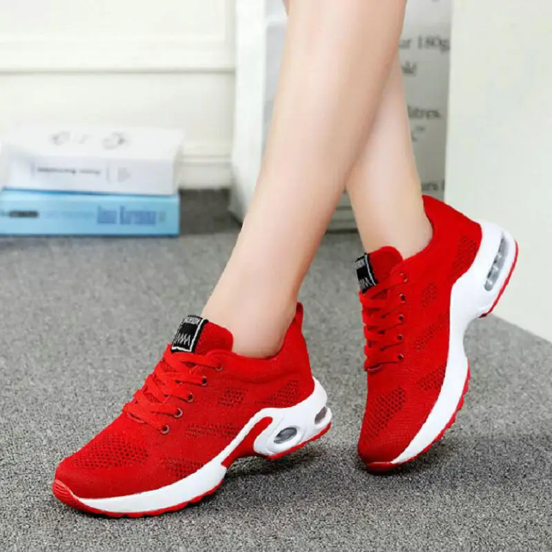 Breathable Mesh Sport Shoe Comfortable Fashion Women Plus Size Footwear Energy Absorbing Sneakers Autumn Winter sweethearts Shoe