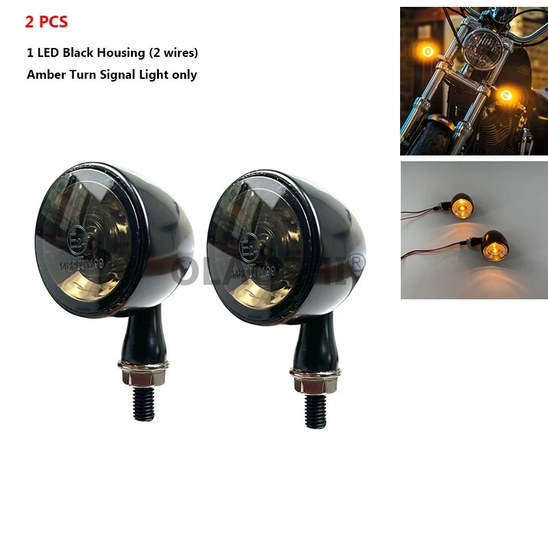 

Указатель поворота Bullet 1000 DF Светодиодный мигающий индикатор 3 в 1, передний белый ходовой фонарь, задние стоп-сигналы