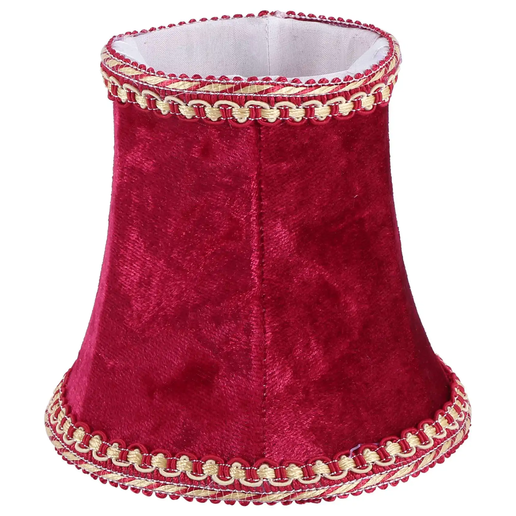 Тканевый зажим на абажуре абажур ручной работы E14 для современного европейского