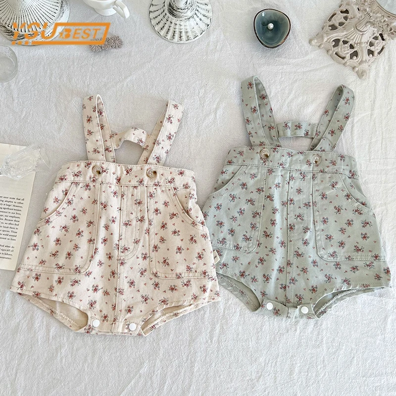 

Летняя одежда для маленьких девочек, комбинезоны для малышей, Комбинезоны для маленьких девочек с коротким рукавом, сетчатые комбинезоны, детская одежда