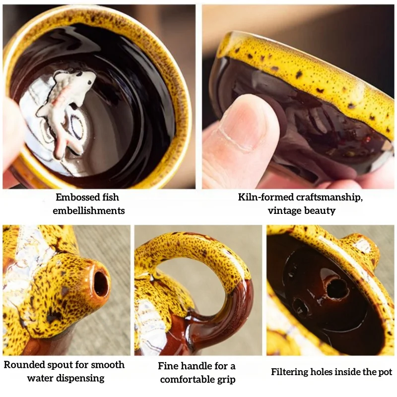 Портативный дорожный чайный сервиз для отдыха на открытом воздухе кемпинга