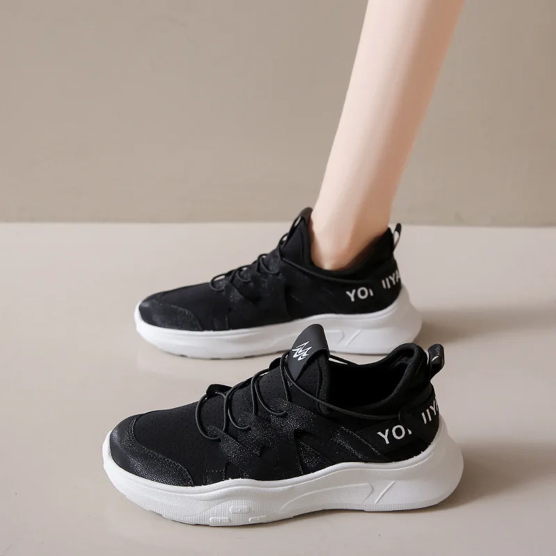 2023 Women Tennis Shoes Bottom Sneakers Gym Female Sport Walking Breathable Mesh Women Sneakers Lightweight Sports Running Shoes