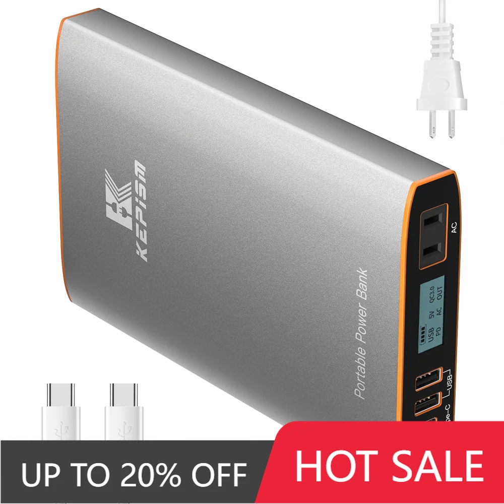 

Power Bank 27000Mah Fast Charging USB QC3.0 Portable Power Banks Custom Logo Powerbank for Laptop