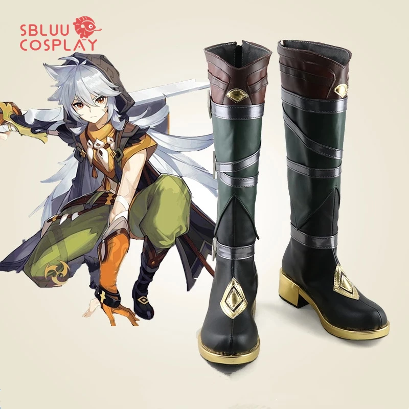

Genshin Impact Razor Cosplay Shoes Custom Made Boots