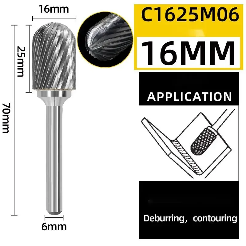 

Ротационный напильник Roxin 6 мм, карбид вольфрама