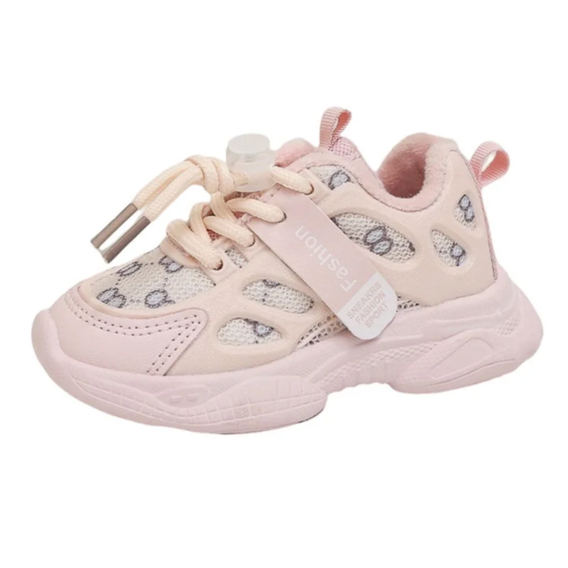 

Kruleepo Fashion Floral Sports Sneakers Children Boy's Casual Shoes Baby Girl's Air Mesh Schuhe Kids Lightweight Running Mules